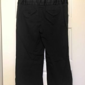 LOFT- Black crop pants